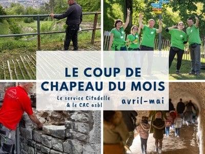 Coup de chapeau avril-mai : la belle Citadelle