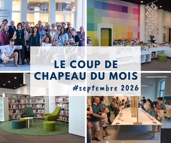 Coup de Chapeau septembre 2026 Bibliothèques de Namur Capitale