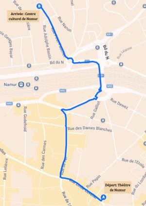 plan chwètte parade