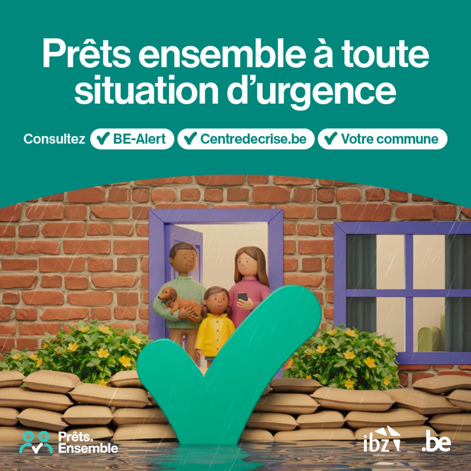 Visuel prêts ensemble à toute situation d'urgence