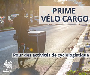 Visuel prime vélo cargo wallonie