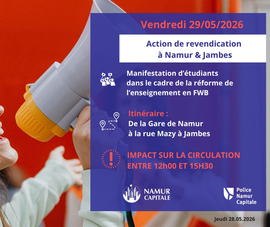 Manifestation étudiants 29.05.2026