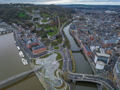 Namur, candidate au titre de Capitale européenne de la Culture 2030