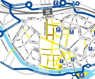 Mise en piétonnier définitive des rues de Bruxelles et Saint-Jacques