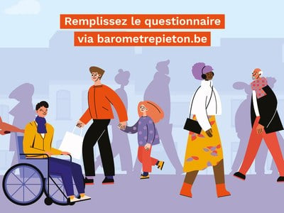 Semaine de la Mobilité : participez au Baromètre piéton