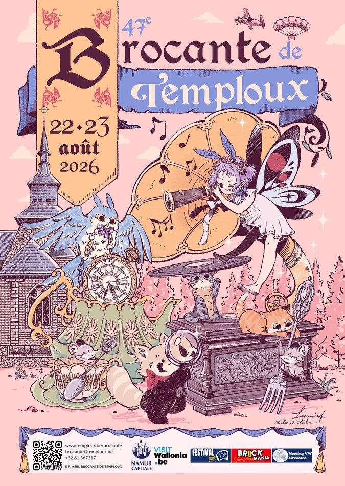 Brocante de Temploux 2026