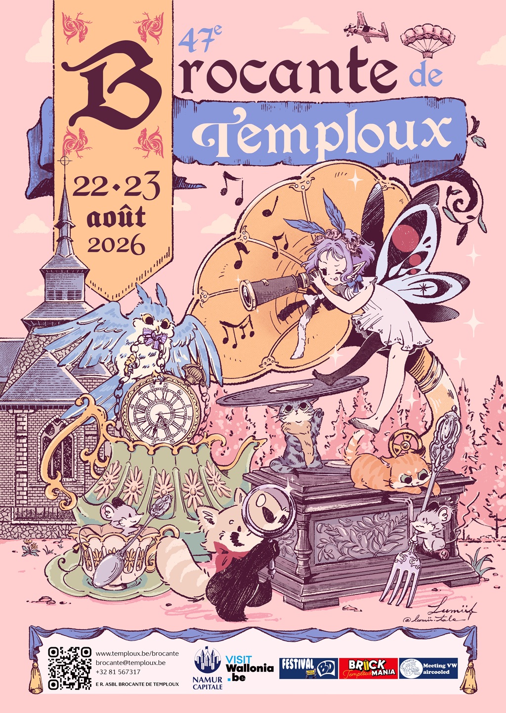 Brocante de Temploux 2026