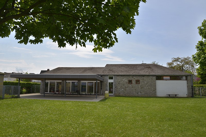 Boverie - Façade arrière + jardin