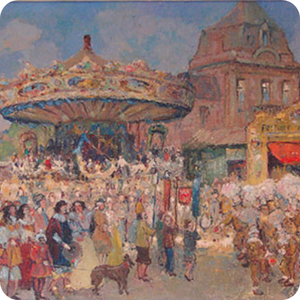 Kermesse à Jambes - Albert DANDOY