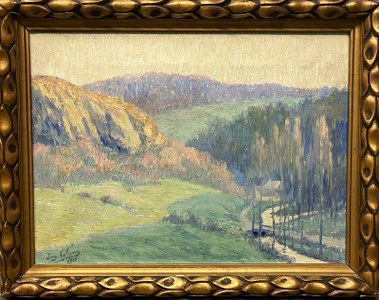  Paysage de vallée - Eugène Colignon, Don Tardy 