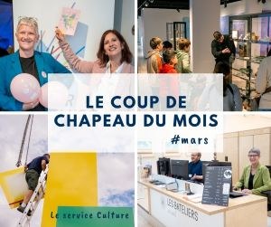 Coup de chapeau du mois de mars service Culture