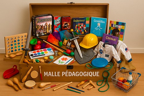 Visuel malles pédagogiques