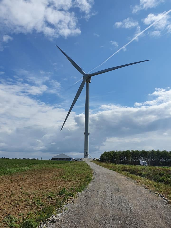 visite eolienne temploux