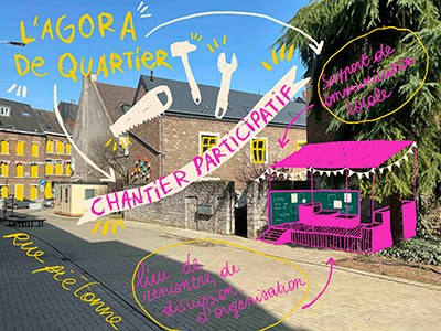 Visuel Agora de quartier
