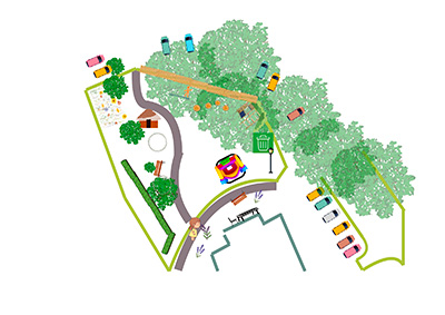 Visuel Jardin bon vivre entre générations